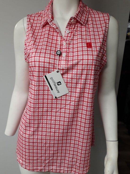 FootJoy Tops - FootJoy Women's Golf Leisure Polo Shirt Short Sleeve White Size L NEW WITH TAGS!